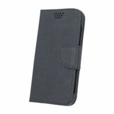 Greengo Atveramie maciņi GreenGo Universal Smart Fancy Silicon case 5,0 Black