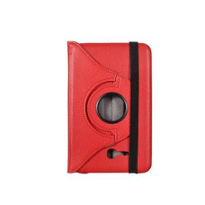 Ilike Maciņš grāmata iLike  Rotated Book Case for SAMSUNG GALAXY 7.0 TAB 3 LITE Red