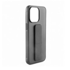 Ilike Aizmugurējais vāciņš iLike Apple iPhone 14 Silicone Case with stand Black