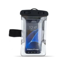 Greengo Maciņš universāla grāmata GreenGo Universal Waterproof case with armband 5.5'' Black