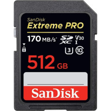 Sandisk By Western Digital Cita datorprece SANDISK BY WESTERN DIGITAL  MEMORY SDXC 512GB UHS-1/SDSDXXD-512G-GN4IN SANDISK