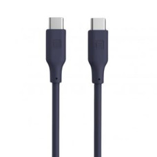 Evelatus Kabelis Evelatus  USB C to USB C Silicone Cable 1.2M 60W / 20V3A Blue