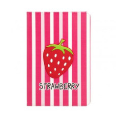 Ilike Maciņš grāmata iLike  iPad 10.2 / 10.5 Tablet Case Design Strawberry